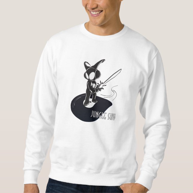 JUNGLE HIMMEL LOGOTYP 2 SWEATSHIRT (Framsida)