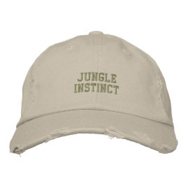 Jungle Ininct™ label_Dam Trekkers Broderad Keps