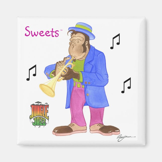 Jungle Jazz Magnet (Framsidan)