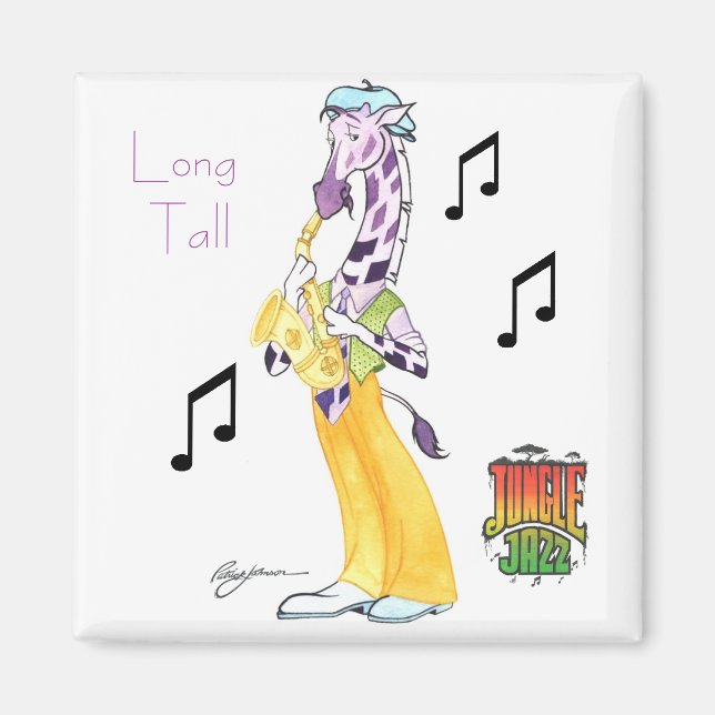 Jungle Jazz Magnet (Framsidan)