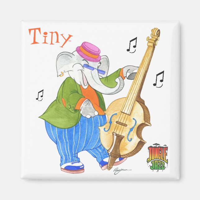 Jungle Jazz Magnet (Framsidan)