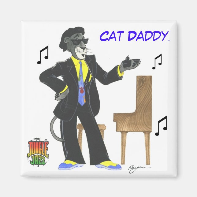 Jungle Jazz Magnet (Framsidan)