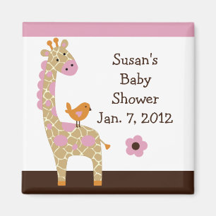 Jungle Jill Giraffe Magnet/Keepsaki/Party Favor Magnet