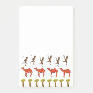 Jungle Jingle Teckning Post-it Notes Block