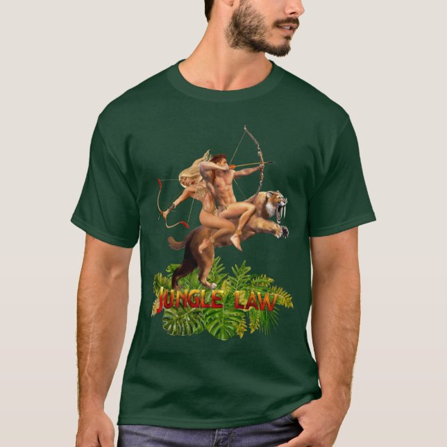 JUNGLE LAGSTIFTNING T SHIRT (Framsida)