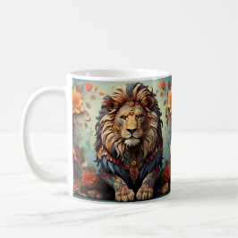 Jungle lejon & Exotic Predator Vild Big Cat Kaffemugg