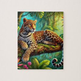 Jungle Leoparden Pussel