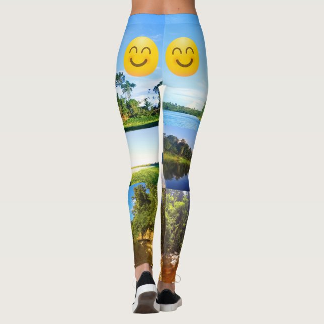 Jungle Light CG Leggings (Baksida)