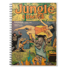 Jungle Lord - Gorillas - Monkey - Jungle Boy Anteckningsbok