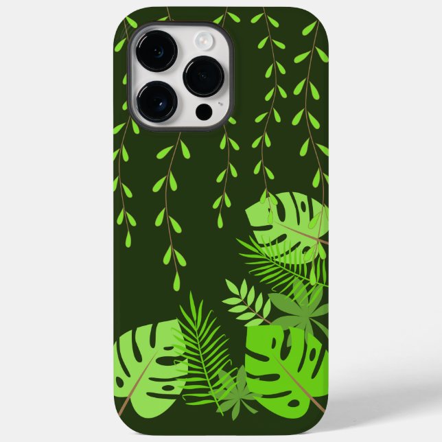 Jungle Löv Fodral-Mate iPhone 14 Pro Max Fodral (Baksida)