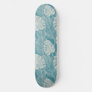 Jungle luxe - tropical pattern mini skateboard bräda 18,5 cm