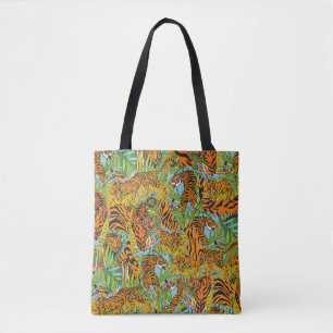 Jungle Majesty: Tigers Amidst Greenery Tygkasse