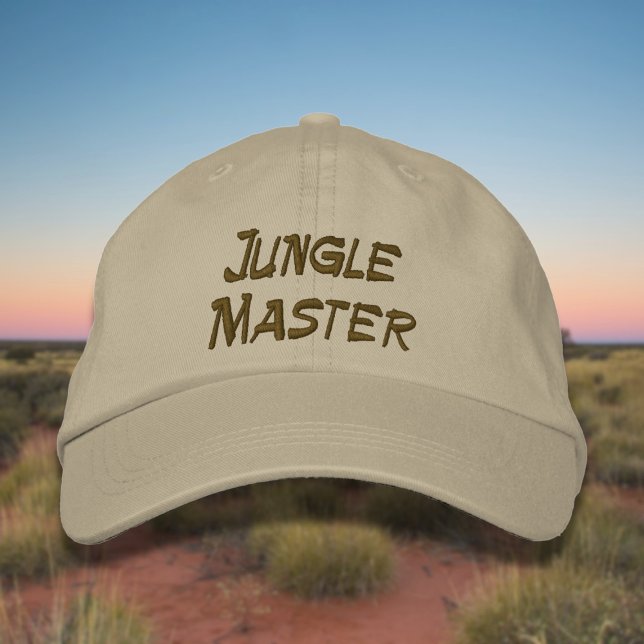 Jungle Master Broderad Keps (Skapare uppladdad)
