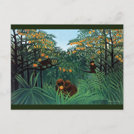 Jungle Monkey Folk Art by Rousseau Vykort