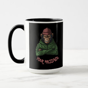 Jungle Monkey Mugg