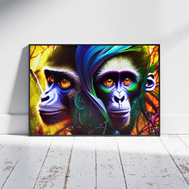 Jungle Monkey Poster (Skapare uppladdad)
