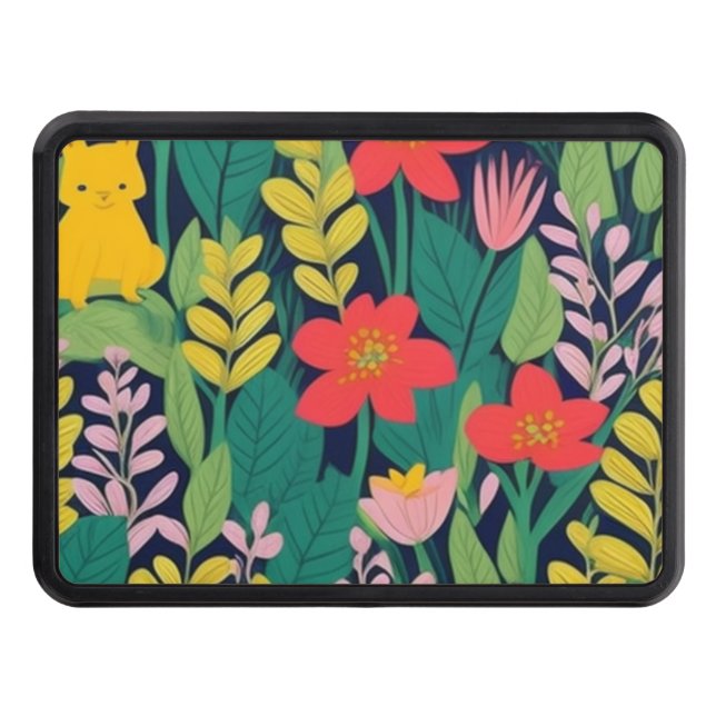 Jungle mönster dragkroksskydd (Framsidan)