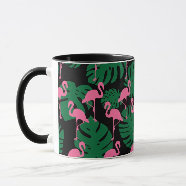 Jungle Mönster Flamingos Mugg (Vänster)