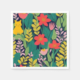 Jungle mönster pappersservett