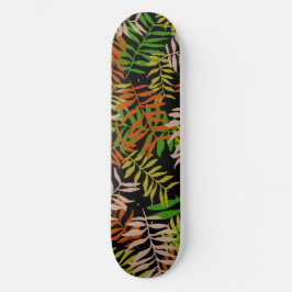 JUNGLE NATURE LÖV MINI SKATEBOARD BRÄDA 18,5 CM