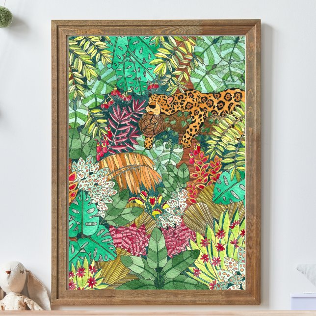 Jungle Nursery Decor Poster (Skapare uppladdad)