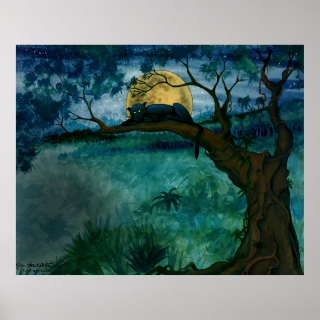 Jungle Panther Poster (Framsidan)