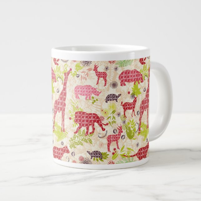Jungle Paradise Jumbo Mugg (Framsida höger)