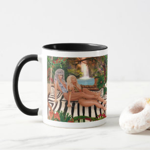 JUNGLE QUEENS FÅNGST MUGG