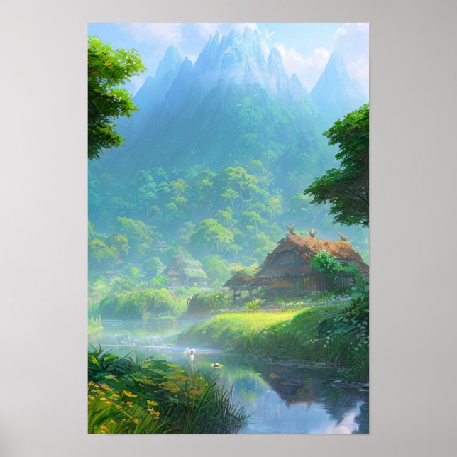 Jungle Refuge Poster (Framsidan)