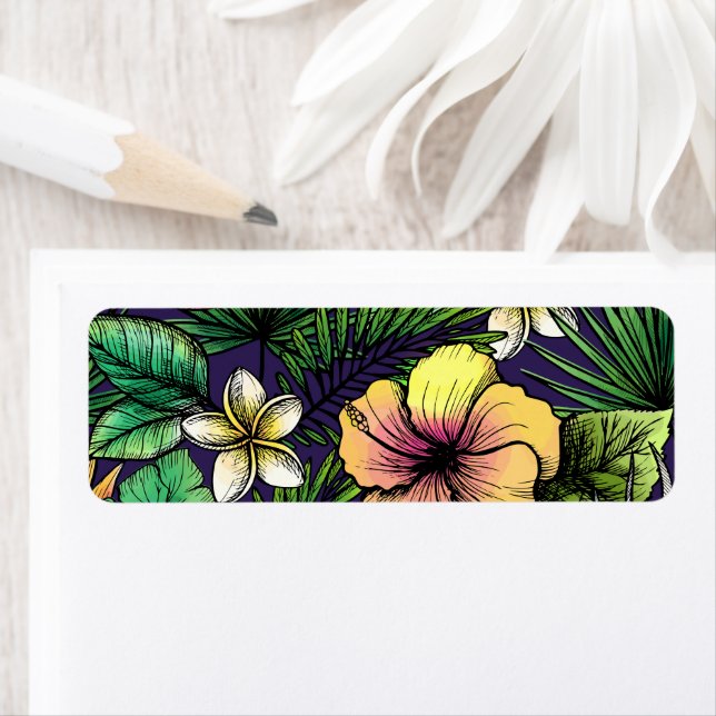 Jungle Returadress Etikett (Insitu)