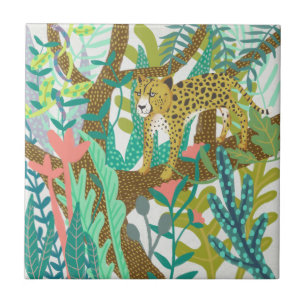 Jungle Roar - Cheetah Kakelplatta