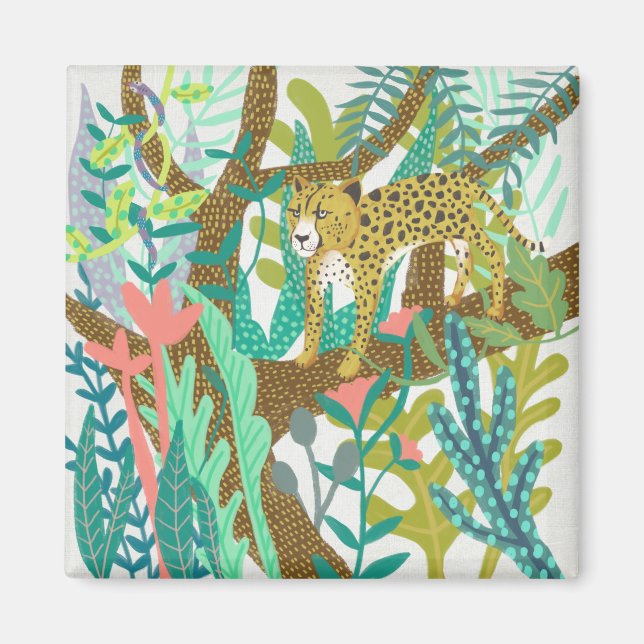Jungle Roar - Cheetah Magnet (Framsidan)