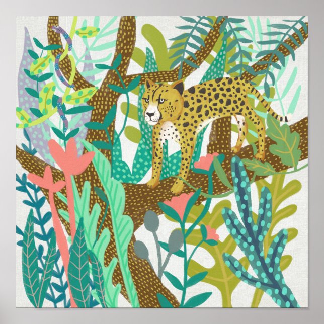 Jungle Roar - Cheetah Poster (Framsidan)