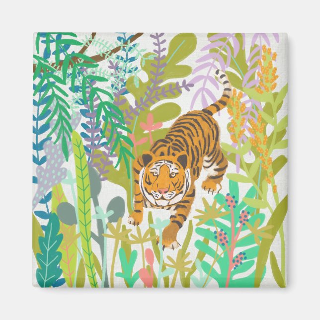 Jungle Roar - Tiger Magnet (Framsidan)