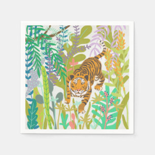 Jungle Roar - Tiger Pappersservett