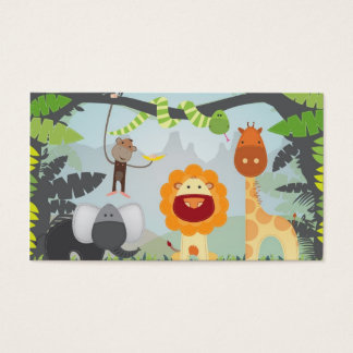 Jungle Roligt Visitkort