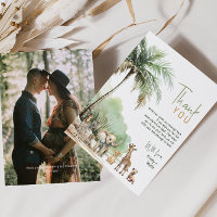 Jungle Safari Animals Lodrät Baby Shower Photo