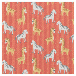 Jungle Safari Baby djur Tyg