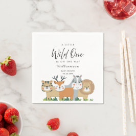 Jungle Safari Baby Shower Pappersservett