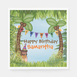 Jungle Safari Birthday Pappersservett