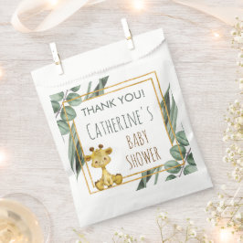 Jungle Safari Giraffe Baby Shower Tack