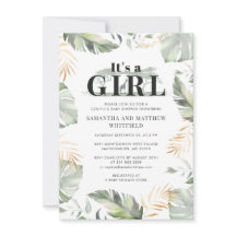 Jungle Safari Giraffe Par Girls Baby Shower