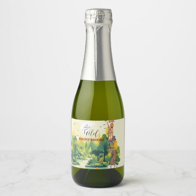 Jungle Safari "It's About To Get Wild" Baby Shower (Framsida)