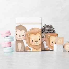 Jungle Safari "It's About To Get Wild" Baby Shower Presentpapper