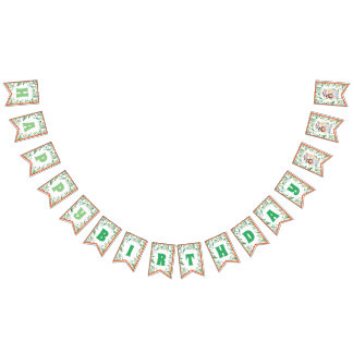 Jungle Safari Party Bunting Vimplar