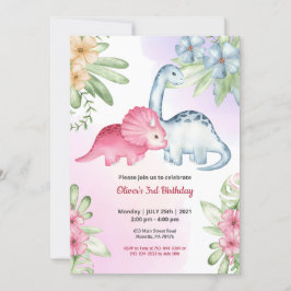 Jungle Safari-temat Födelsedag Inbjudningar