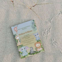 Jungle Safari Vilda djur Handflatan, babyskor för 