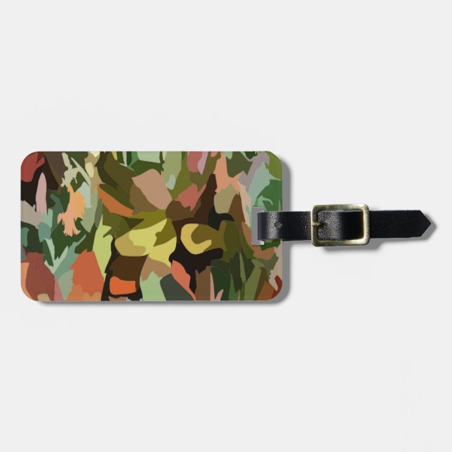 Jungle Scrabble Bagagebricka (Horisontell Framsida)