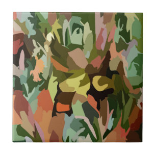 Jungle Scrabble Kakelplatta