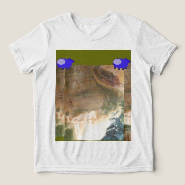 Jungle Spaceship T-Shirt (Design Framsida)